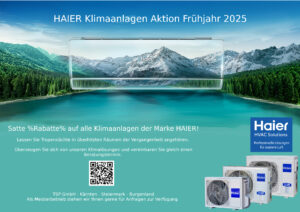 HAIER Klimaanlagen Klimaaktion Aktion